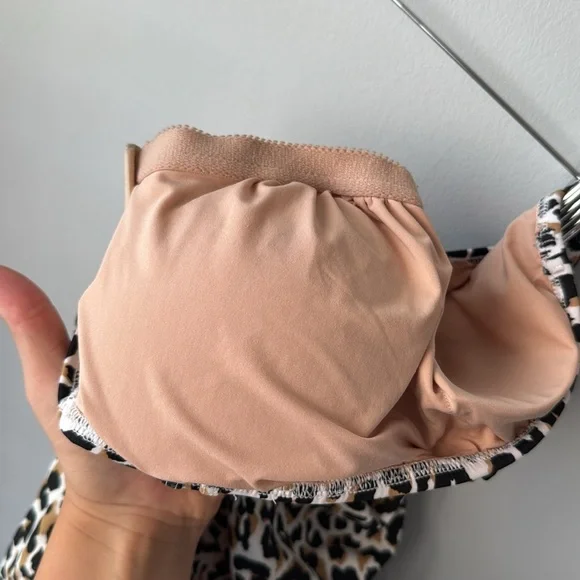 J. Crew Leopard Print Strapless One Piece Bathingsuit - Picture 9 of 9